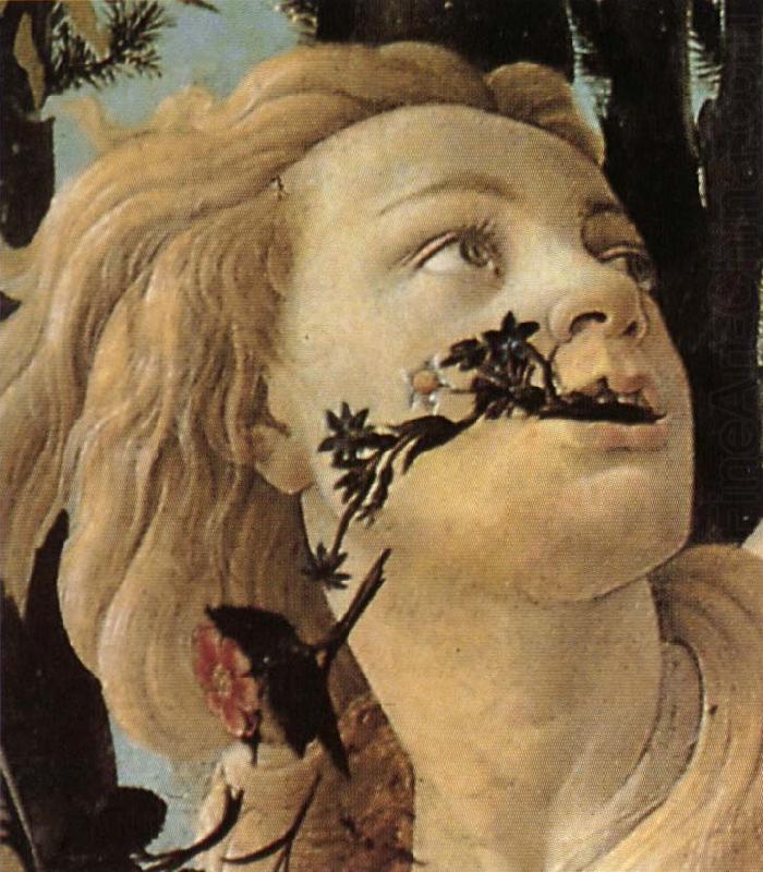 Details of Primavera-Spring, Sandro Botticelli